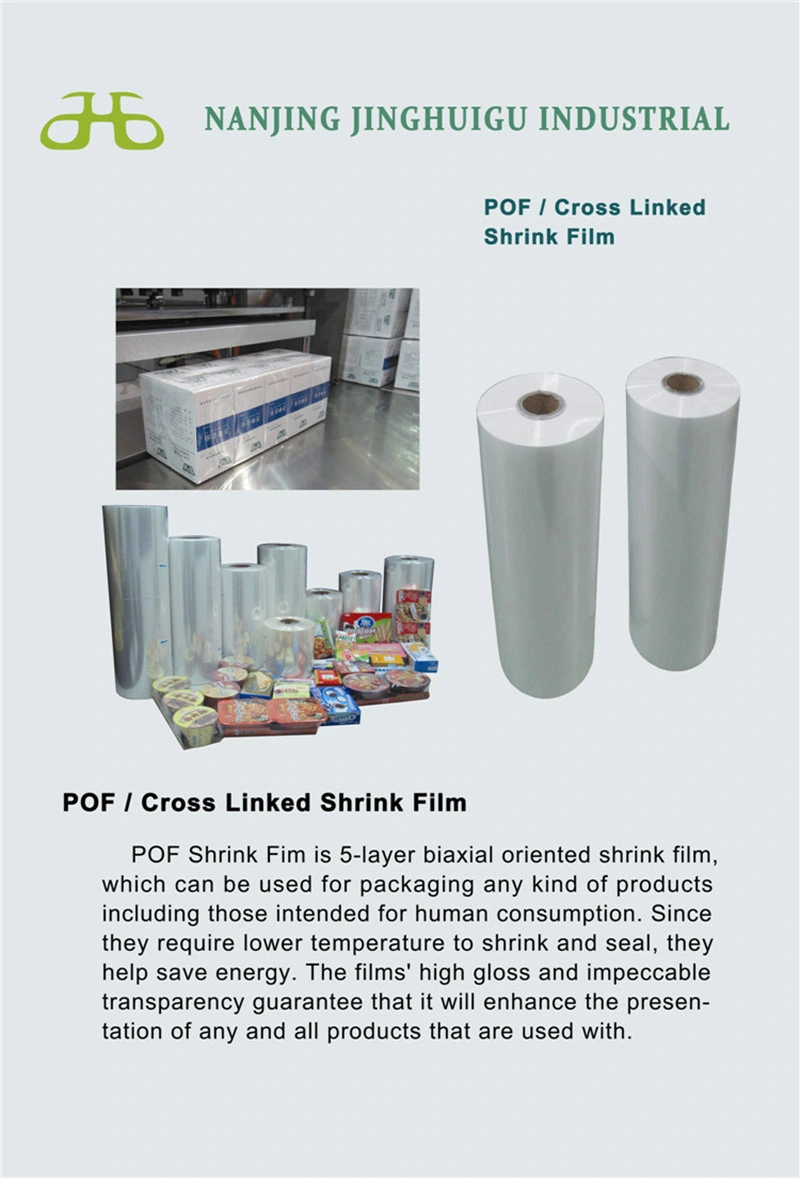 Eco Friendly Anti-Fog Polyolefin POF Shrink Film for Broccoli