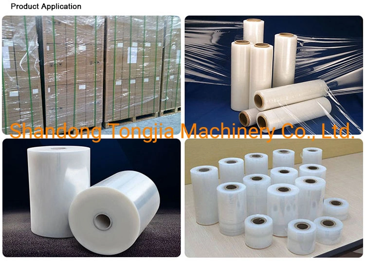 500/1000/1500mm PE LDPE Plastic Stretch Casting Film Extruder Machine