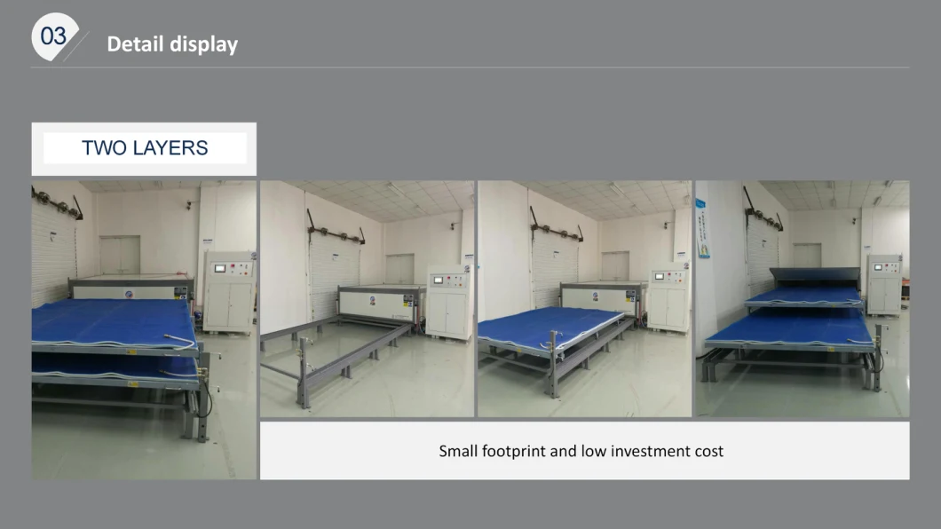 Fangding Three Layers Glass Laminated Machinery with EVA /TPU/Sgp Film