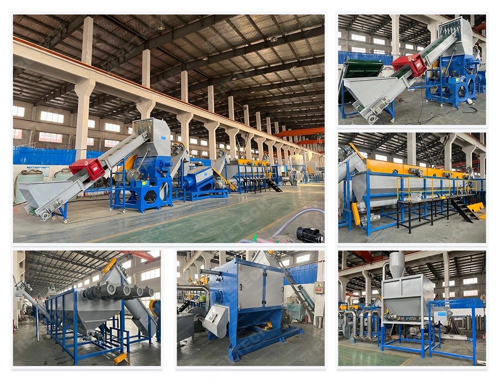 Plastic Pet/PP/HDPE/LDPE/LLDPE/ABS/PS/PVC/PC/BOPP Bottle/Film/Bag/Drum/Pallet/Pipe/Container/Box/Jar/Barrel Washing Line Crushing Plant Recycling Machine